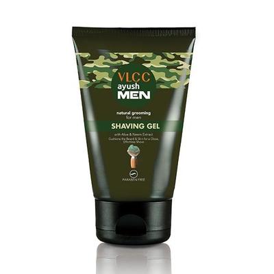 VLCC Ayush Men Shaving Gel 60 gm - Shaving Gels