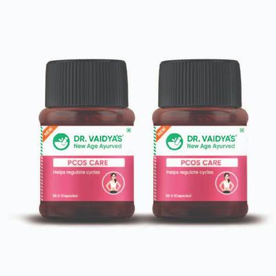 Dr. Vaidya's PCOS Care Capsule (Pack of 2 x 30's) - Speciality Medicines