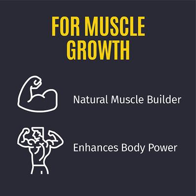AADAR Power Build for Muscle Growth 500 mg Capsule (Pack of 3 x 30's) - General Health