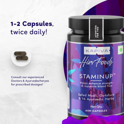 Kapiva Himfoods Staminup Capsule 60 gm - Sexual Healthcare