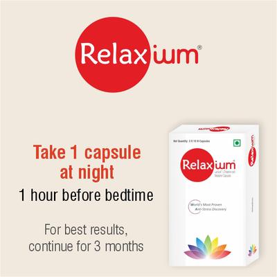 Relaxium Anti-Stress Capsule 30's - Mental Health