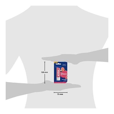 Nivea Caring Lip Balm - Pink Guava Shine 4.8 gm - Lip Balms