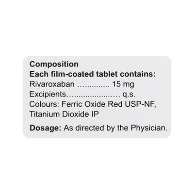 CAMERIV 15 Tablet 14's - Blood Clot-Ant