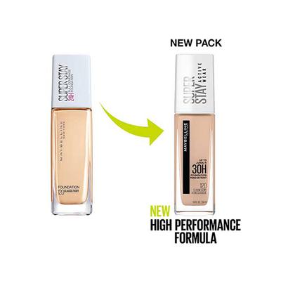 Maybelline New York Super Stay Up to 30H Full coverage Liquid Foundation, 120 30ml - Foundation