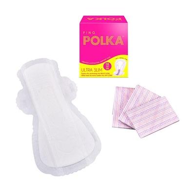 Pinq Polka Premium Ultra Slim (XL + XXL) Sanitary Pad 20's - Sanitary Napkins
