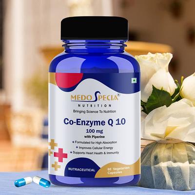 Medo Specia Co Enzyme Q10 100 mg with Piperine Veg Capsule 60's - Co-Q