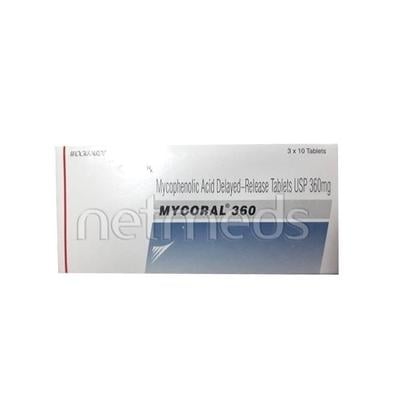 Mycoral 360mg Tablet 10'S - Auto Immune Disease-Imm