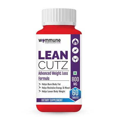 Wommune Lean Cutz 800 mg Tablet 60's - Weight Loss