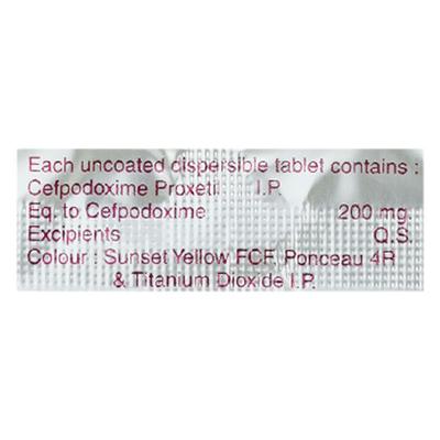 CODIMOL 200mg Tablet 10's - Bacterial Infections-Cep