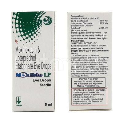Moxiblu LP Eye Drops 5ml - Eye Infections-Eaa
