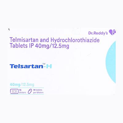 Telsartan H 40mg Tablet 15'S - Hypertension-Ang