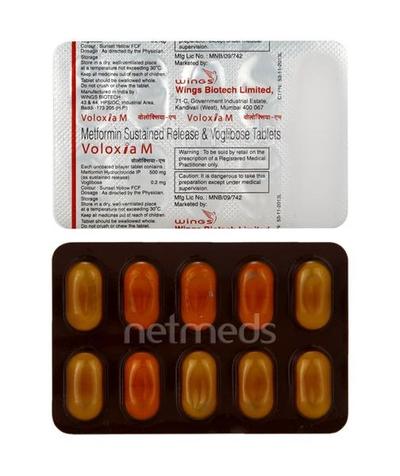 Voloxia M Tablet 10'S - Diabetes-Ant