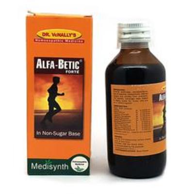 Medisynth Alfa-Betic Forte Non-Sugar Syrup 120 ml - Speciality Medicine
