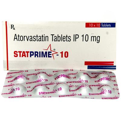 STATPRIME 10mg Tablet 10's - High Cholesterol-Dys