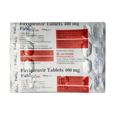 FABIFLU 400 Tablet 17's - Viral infections-Ant