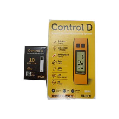 Control D Blood Glucose Monitoring Device + Free Blood Glucose Test Strips 10's - Blood Glucose Monitors/Strips