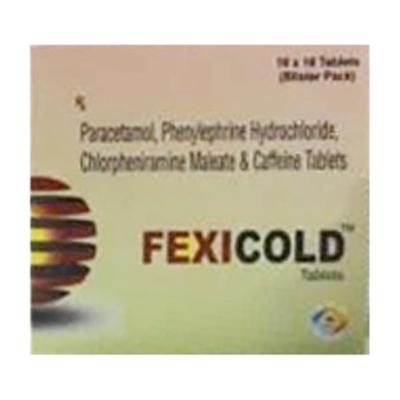 FEXICOLD Tablet 10's - Cough And Cold-Cou