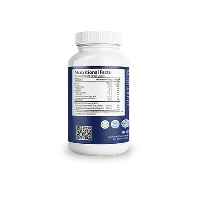 Aiwo Ultimate Omega 3 Triple Strength 1000 mg Capsule 60's - Omega Fish Oil Fatty Acids