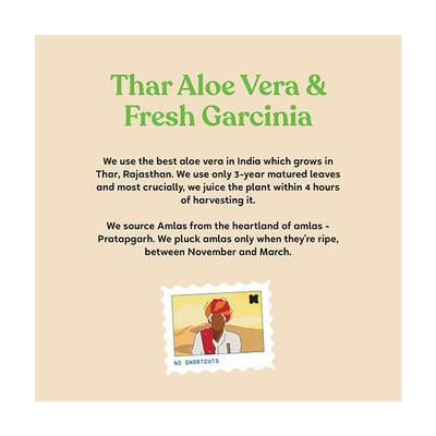 Kapiva Aloe + Garcinia Juice 1 ltr - Speciality Medicines