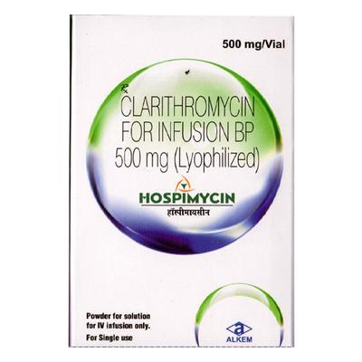 HOSPIMYCIN 500mg Injection 1's - Bacterial Infections-Mac