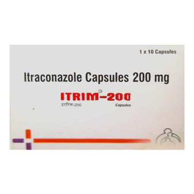 ITRIM 200 Capsule 4's - Fungal Infections-Anf