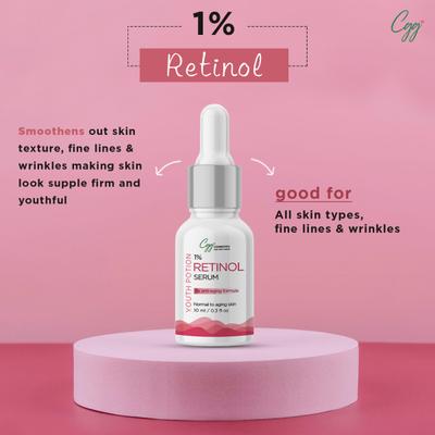 CGG Cosmetics Face Serum - Assorted (Pack of 6 x 10 ml) 60 ml - Face Serum
