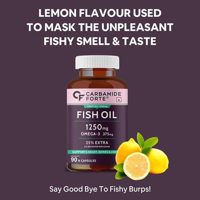 CF Omefish 1250 mg Fish Oil Softgel Capsule 90's - Omega Fish Oil Fatty Acids