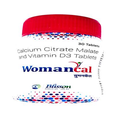 WOMANCAL Tablet 30's - Supplements-Cal