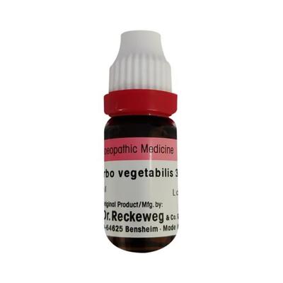 Dr. Reckeweg Carbo Vegetabilis 30 Liquid 11 ml - Dilutions