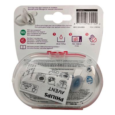 Philips Avent Ultra Air Pacifier 6-18 Months 1's - Baby Safety