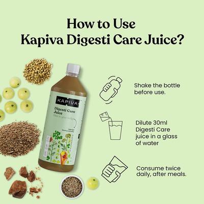 Kapiva Digesti Care Juice 1 litre - Digestive Care