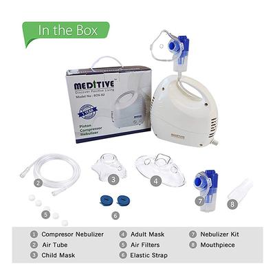 Meditive Piston Compressor Nebulizer (ECN-02) 1's - Nebulizers / Vaporizer