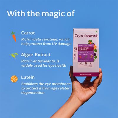 Panchamrit Eye Health Gummies - Orange Flavour 30's - General Health