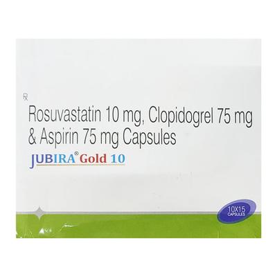 JUBIRA GOLD 10 Capsule 15's - Blood Clot-Ant
