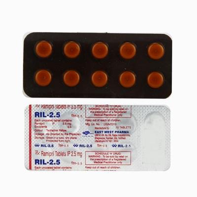 RIL 2.5mg Tablet 10'S - Hypertension-ACE