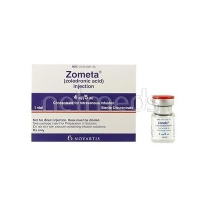Zometa 4mg Injection 5ml - Bone Metabolism-Age