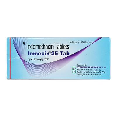 Inmecin R Tablet INMECIN 25mg Tablet 10's Price, Uses, Side effects, Substitutes | Netmeds