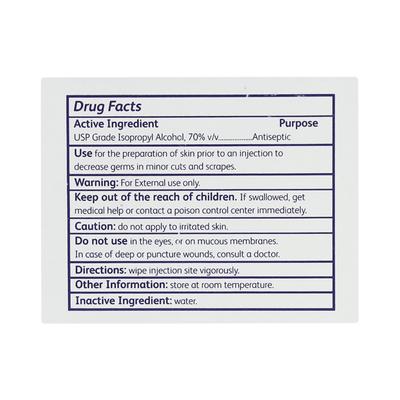 BD Alcohol Swab 100's - Bandages