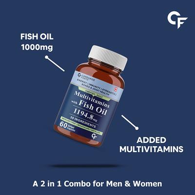 CF Multivitamins With Fish Oil Softgel Capsule 60's - Omega Fish Oil Fatty Acids