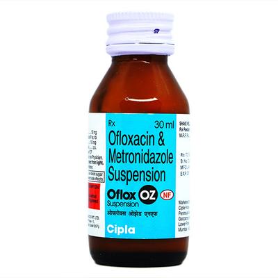 OFLOX OZ NF Suspension 30ml - Bacterial Infections-OAB