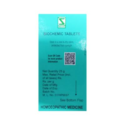 Dr. Willmar Schwabe Ferrum Phosphoricum 6X Tablet 25 gm - Bio-Chemic