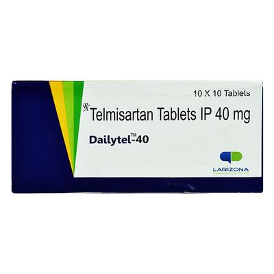 DAILYTEL 40mg Tablet 10's - Hypertension-Ang