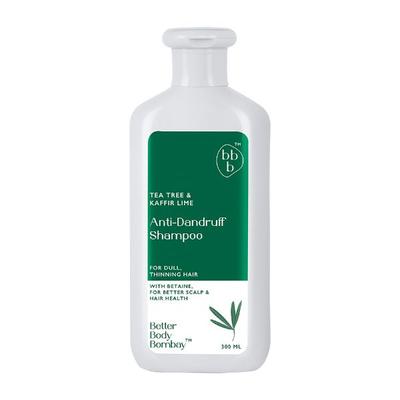 BBB Better Body Bombay Anti-Dandruff Shampoo- Tea Tree & Kafir 300 ml - Shampoos