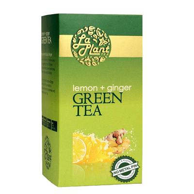 LaPlant Green Tea Bags - Lemon & Ginger 25's - Teas