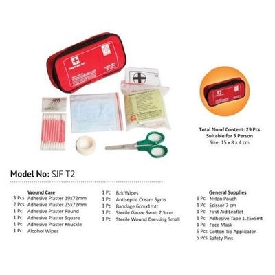 St.Johns Travel Safety Kit In Nylon Pouch - Small (SJF T2) - Kits