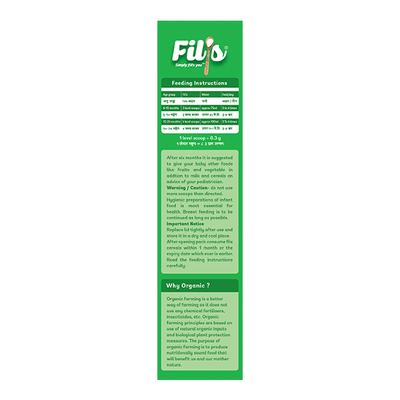 Fil's Organic Baby Cereal With Wheat, Rice & Multiveg 300 gm - Baby And Infant Supplements