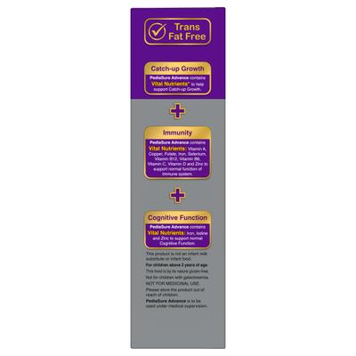 Pediasure Advance Plus Powder - Vanilla Delight Flavour 400 gm (Refill Pack) - Kids Nutrition