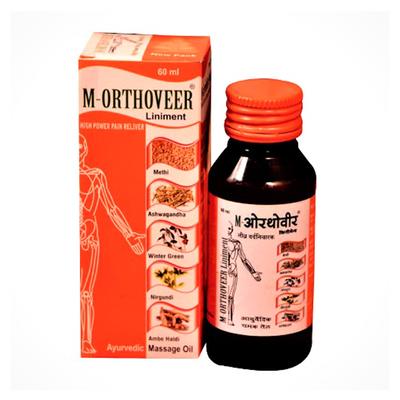 M-Orthoveer Liniment Massage Oil 60 ml - Speciality Medicines