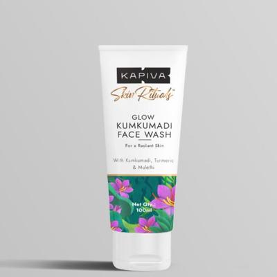 Kapiva Skin Rituals Glow Kumkumadi Face Wash 100 ml - Face Wash & Cleansers