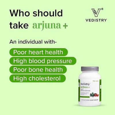 Vedistry Arjuna+ Tablet 60's - Pure Herbs
